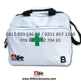 white bag tipe b + tas p3k + kotak p3k-3