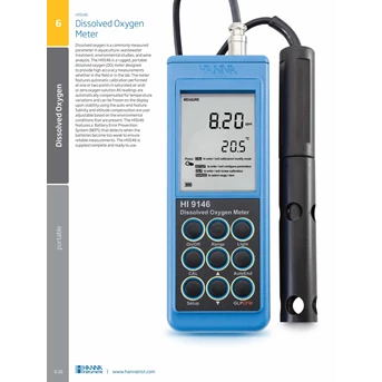 dissolved oxygen meter hi9146-1