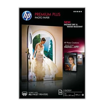 HP Prem Plus A4 Gls 20 sht Photo Paper