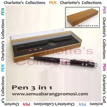 Pen 3 in 1/ multi function pen/ laser pointer pen/ pen multi fungsi