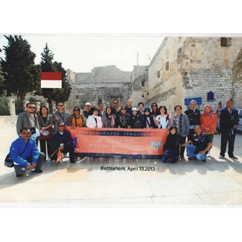 Wisata Rohani ke Jerusalem 2017 & 2018