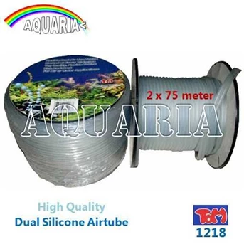TOM Dual 1218 Silicone Air Tube ~ Selang Silikon Aerasi Udara