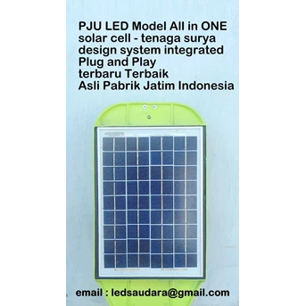 PJU LED : JUAL LAMPU JALAN PENERANGAN UMUM SOLAR CELL DI INDONESIA