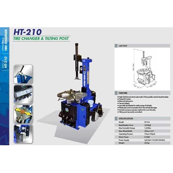 tire changer heshbon ht-210 (mesin pembuka ban)-1