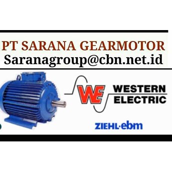 WESTERN ELECTRIC MOTOR PT SARANA GEAR MOTOR 50 HZ FOOT