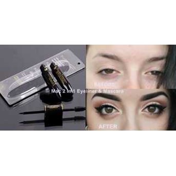 MAC 2 IN 1 MASCARA AND EYELINER