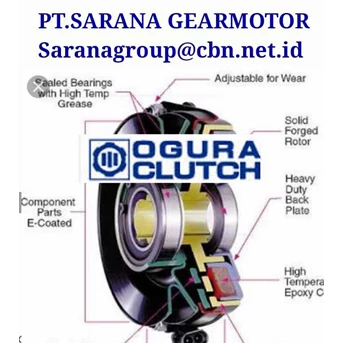 pt sarana ogura clutch brake ogura electromagnet terbaik