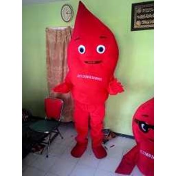 KOSTUM BADUT PMI MASKOT