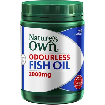 Omega 3 Natures Own Odourless Fish Oil 2000 Mg 200 (Caps)