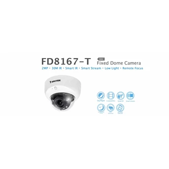Fixed Dome IP Camera Vivotek FD8167-T