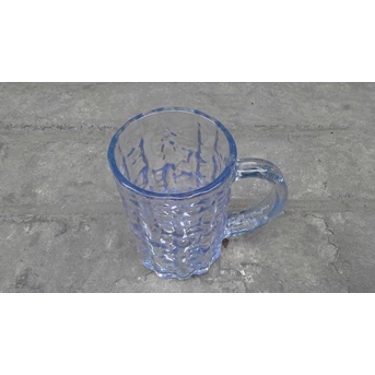 mug gelas bening plastik butiran gelombang golden dragon kode 849-2