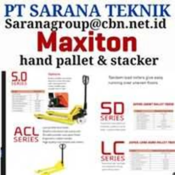 agent jakarta maxiton hand pallet & stacker pt sarana teknik