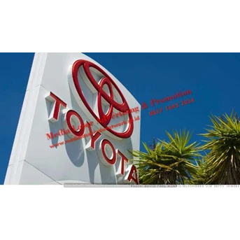 Huruf Timbul Galvanil Frontlight TOYOTA