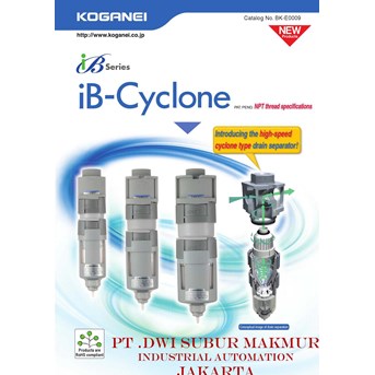 KOGANEI IB Cyclone ( RC thread ,Cycline type water separator)