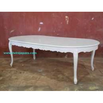 Dining Table Oval Style By DWIRA JEPARA