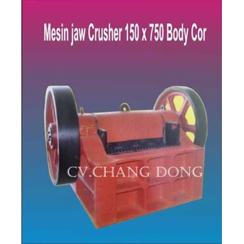 Mesin Jaw Crusher 150 x 750