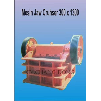 Mesin Jaw Crusher 300 x 1300