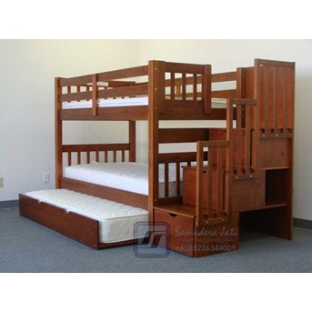 Tempat Tidur Minimalis Tingkat 3 Susun
