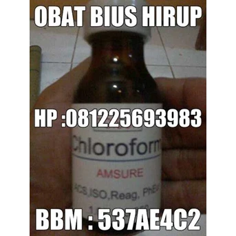 CHLOROFORM,PALEMBANG,LAMPUNG,BENGKULU