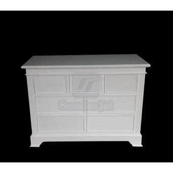 Nakas Minimalis Modern Duco White