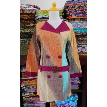 Blus Embos Gradasi