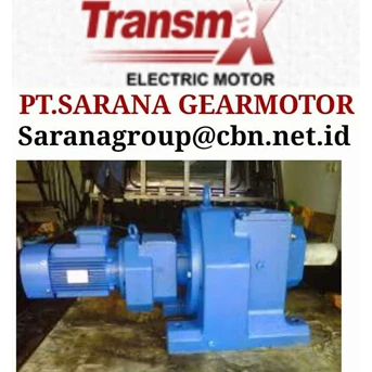 pt sarana gear motor transmax helical gear motor type tr terbaik