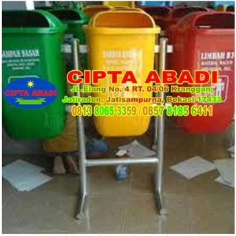 tempat sampah fiber/ tempat sampah produk indonesia-2