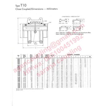 Katalog Data Sheet, Catalog Falk Steelflex Gird Coupling T10