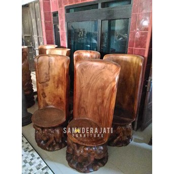 Kursi Ukir Solid Trembesi