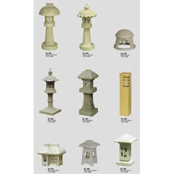 Lampu Taman Bergaya Jepang