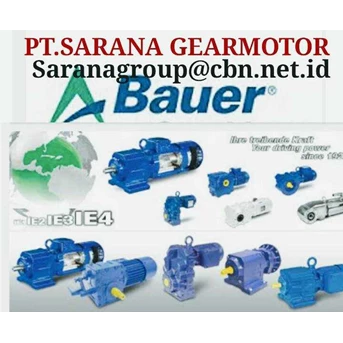 Gear Box Reducer Bauer - PT Sarana Gear Motor