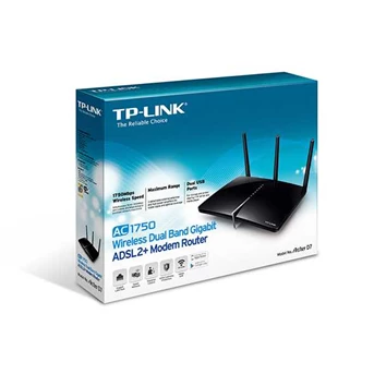 tp link archer-d7 ac1750 wireless dual band adsl2 + modem router