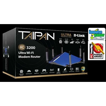 dlink taipan - ac3200 ultra wi-fi modem router
