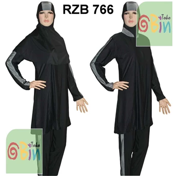 Baju Renang Muslimah Syari - Kombinasi Warna