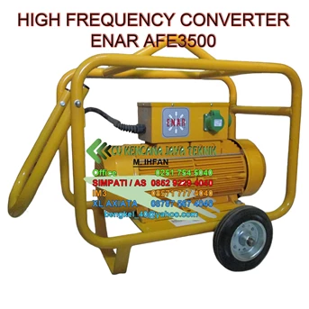 High Frequency Converter Enar AFE3500 - pompa water jet
