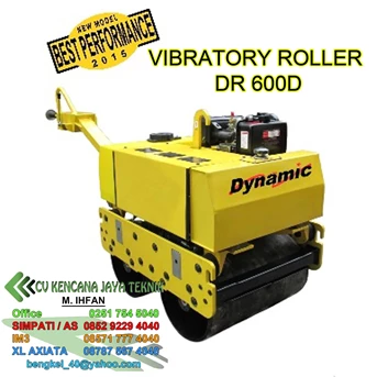 Vibratory Roller 600D - tamping roller