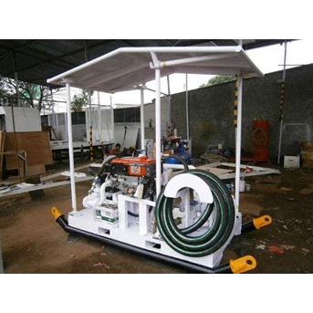 fuel suction & dispensing module on skid fuel station-2