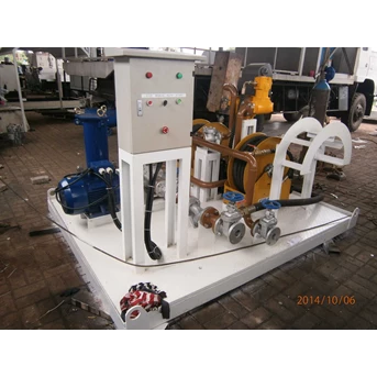 fuel suction & dispensing module on skid fuel station
