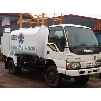 fuel truck 5 kl on hino dutro - isuzu - mitsubishi 125ps-1