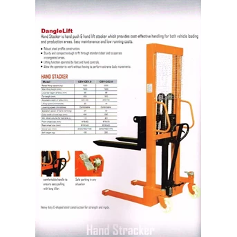 Stacker Manual Hydroulic