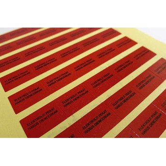 Label Kimia