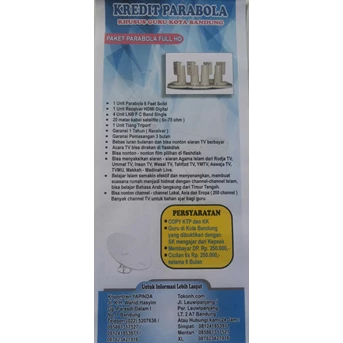 Parabola Siaran Gratis