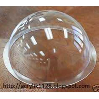 Acrylik Setengah Bola( Dome) Clear atau Bening dan Warna