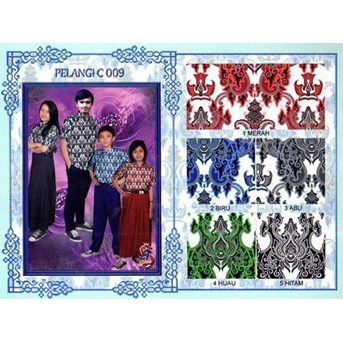 Batik Pelangi Seragam Sekolah