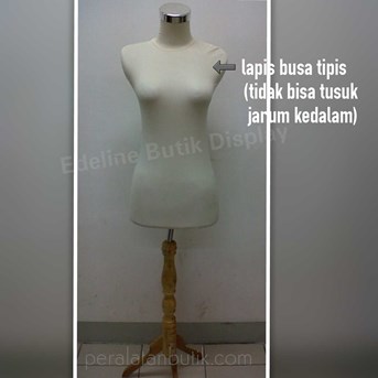 Mannequin Kaki Kayu
