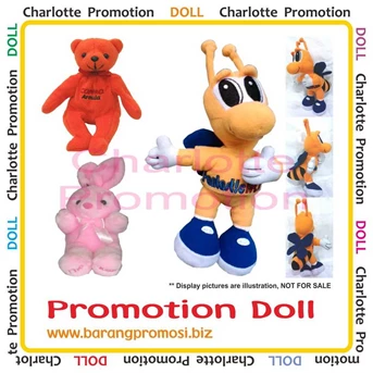 Boneka promosi/ promotion doll/ character doll