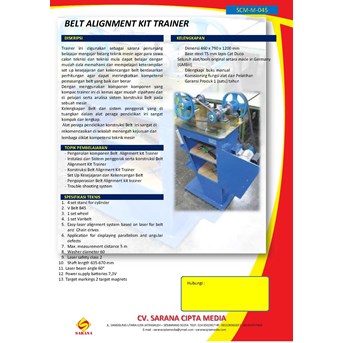 BELT ALIGNMENT KIT TRAINER