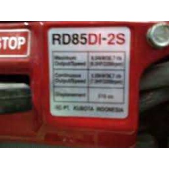 Mesin Diesel Kubota RD 85DI-2S
