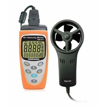 Anemometer - Air Velocity Meter with Temperature TENMARS