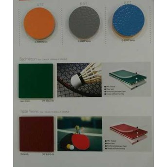 karpet vinyl lapangan futsal / sunter - jakarta utara